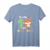 Kinder Fuchs T-Shirt zum 1. Geburtstag – Süßes Geburtstagsoutfit für Jungen und Mädchen mit Lieblingstier