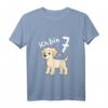 Kinder 7. Geburtstag T-Shirt mit Hund - Lustiges Labrador Design für Mädchen und Jungen zum 7. Geburtstag