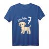Kinder 7. Geburtstag T-Shirt mit Hund - Lustiges Labrador Design für Mädchen und Jungen zum 7. Geburtstag
