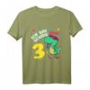 Kinder 3 Jahre alt Geburtstag Junge Dinosaurier Dino Party Motiv T-Shirt - Lustiges Geschenk & Party Outfit für den 3. Geburtstag