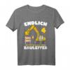 Kinder 4. Geburtstag Bagger Bauleiter T-Shirt – Lustiges Geburtstagsgeschenk für kleine Bauleiter, Mädchen und Jungen, inklusive Partydeko