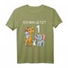 Süßes Kinder & Zoo T-Shirt zum 1. Geburtstag - Perfektes Geschenk für Jungen & Mädchen, Tiermotiv für den ersten Geburtstag