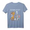 Süßes Kinder & Zoo T-Shirt zum 1. Geburtstag - Perfektes Geschenk für Jungen & Mädchen, Tiermotiv für den ersten Geburtstag