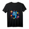Kinder 4. Geburtstag Astronaut T-Shirt für Jungen & Mädchen - Perfektes Geschenk für Weltraumfans, Wissenschafts- und Raketenbegeisterte