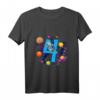 Kinder 4. Geburtstag Astronaut T-Shirt für Jungen & Mädchen - Perfektes Geschenk für Weltraumfans, Wissenschafts- und Raketenbegeisterte