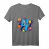 Kinder 4. Geburtstag Astronaut T-Shirt für Jungen & Mädchen - Perfektes Geschenk für Weltraumfans, Wissenschafts- und Raketenbegeisterte