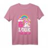 Süßes Einhorn T-Shirt für 6-Jährige Mädchen - Perfekt zum Geburtstag, Party und als Geschenk für Einhorn- und Pferdeliebhaber