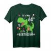 Kinder Es ist mein 60. Geburtstag T-Rex T-Shirt – Lustiges Geburtstagsgeschenk für ihn und sie zum 60. Geburtstag mit Party-Accessoires