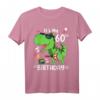 Kinder Es ist mein 60. Geburtstag T-Rex T-Shirt – Lustiges Geburtstagsgeschenk für ihn und sie zum 60. Geburtstag mit Party-Accessoires