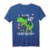 Kinder Es ist mein 60. Geburtstag T-Rex T-Shirt – Lustiges Geburtstagsgeschenk für ihn und sie zum 60. Geburtstag mit Party-Accessoires