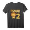 Kinder 2. Geburtstag Löwe T-Shirt – Süßes Afrika Tier Motiv für Jungen zum Geburtstag & als Geschenk