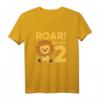 Kinder 2. Geburtstag Löwe T-Shirt – Süßes Afrika Tier Motiv für Jungen zum Geburtstag & als Geschenk