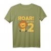 Kinder 2. Geburtstag Löwe T-Shirt – Süßes Afrika Tier Motiv für Jungen zum Geburtstag & als Geschenk
