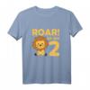 Kinder 2. Geburtstag Löwe T-Shirt – Süßes Afrika Tier Motiv für Jungen zum Geburtstag & als Geschenk