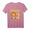 Kinder 2. Geburtstag Löwe T-Shirt – Süßes Afrika Tier Motiv für Jungen zum Geburtstag & als Geschenk