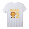 Kinder 2. Geburtstag Löwe T-Shirt – Süßes Afrika Tier Motiv für Jungen zum Geburtstag & als Geschenk
