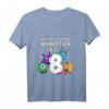 Kinder 8 Jahre Alt Geburtstagkind Kleines Monster T-Shirt - Perfekt für den Geburtstag, Monster-Motiv für Jungen und Mädchen