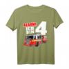 Kinder Feuerwehrauto T-Shirt für den 4. Geburtstag – Geschenk für Jungen Feuerwehrfan, Geburtstag Outfit & Feuerwehrauto Geschenk