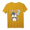 Kinder 2 Jahre alt Ich bin 2 Pinguine T-Shirt - Süßes Geburtstagsoutfit für Jungen und Mädchen zum 2. Geburtstag