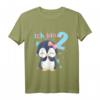 Kinder 2 Jahre alt Ich bin 2 Pinguine T-Shirt - Süßes Geburtstagsoutfit für Jungen und Mädchen zum 2. Geburtstag