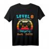 Kinder 8 Jahre Gamer Geburtstag T-Shirt - Perfektes Geschenk zum Geburtstag für kleine Gaming-Fans