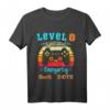Kinder 8 Jahre Gamer Geburtstag T-Shirt - Perfektes Geschenk zum Geburtstag für kleine Gaming-Fans