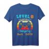 Kinder 8 Jahre Gamer Geburtstag T-Shirt - Perfektes Geschenk zum Geburtstag für kleine Gaming-Fans