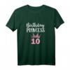 Geburtstag Prinzessin T-Shirt für 10 Jahre alte Mädchen - Perfekt für den Kindergeburtstag & als Geschenk