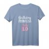 Geburtstag Prinzessin T-Shirt für 10 Jahre alte Mädchen - Perfekt für den Kindergeburtstag & als Geschenk
