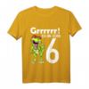 Kinder T-Rex Dinosaurier Geburtstag T-Shirt für 6-Jährige Jungen – Lustiges Geschenk für Kindergeburtstage und Dinosaurier-Fans