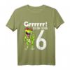 Kinder T-Rex Dinosaurier Geburtstag T-Shirt für 6-Jährige Jungen – Lustiges Geschenk für Kindergeburtstage und Dinosaurier-Fans