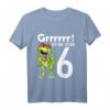 Kinder T-Rex Dinosaurier Geburtstag T-Shirt für 6-Jährige Jungen – Lustiges Geschenk für Kindergeburtstage und Dinosaurier-Fans