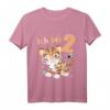 Kinder 2 Jahre alt Ich bin 2 Tiger Geburtstag T-Shirt – Niedliches Geschenk & Outfit für 2. Geburtstag Junge & Mädchen