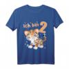 Kinder 2 Jahre alt Ich bin 2 Tiger Geburtstag T-Shirt – Niedliches Geschenk & Outfit für 2. Geburtstag Junge & Mädchen