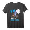 Kinder Motocross Geburtstagskind T-Shirt - Perfektes 4-Jahres-Alt Geburtstagsgeschenk & Party-Outfit für kleine Dirt Bike Fans