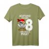 Kinder Achtung ich bin 8 Jahre alt Geburtstag Junge Pirat Party T-Shirt – Lustiges Geschenk für den 8. Geburtstag, Piratenliebhaber