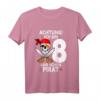 Kinder Achtung ich bin 8 Jahre alt Geburtstag Junge Pirat Party T-Shirt – Lustiges Geschenk für den 8. Geburtstag, Piratenliebhaber