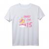 Süßes Einhorn T-Shirt mit Sonnenbrille für 15 Jahre alte Mädchen – Perfektes Geburtstagsgeschenk für Mädchen, Schwestern und Freundinnen