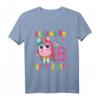 Kinder 6. Geburtstag Einhorn Mädchen T-Shirt - Perfektes Geschenk für 6-Jährige & Einhorn-Liebhaber