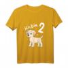 Kinder 2. Geburtstag T-Shirt mit Hund - Lustiges Labrador Design für Mädchen und Jungen zum 2. Geburtstag, perfekt als Geschenk