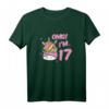 17. Geburtstag Einhorn T-Shirt für Mädchen – Süßes und Cooles Geburtstagsgeschenk für 17-Jährige mit Sonnenbrille