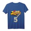 Kinder Betonmischer T-Shirt für 5 Jahre alte Jungen – Perfektes Geburtstagsgeschenk für Baustellen- und Baumaschinenfans