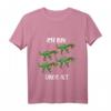 Kinder Ich bin 4 Dinos alt Jungen T-Shirt - Perfektes Geburtstagsgeschenk für Dino-Fans und 4-Jährige