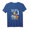 Süßes Kinder & Zoo T-Shirt zum 1. Geburtstag - Perfektes Geschenk für Neffen, Enkel und Kinder im Zoo-Thema