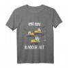 Kinder Bagger T-Shirt zum 3. Geburtstag – Cooles Geschenk für Jungen, Bagger & Kran Fans, Party-Deko & Kindergeburtstag