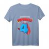 Kinder Superheld T-Shirt zum 4. Geburtstag - Perfekt für Jungen & Mädchen, Helden und Actionfiguren Fans