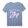 Kinder 2. Geburtstag Schmetterling T-Shirt für Mädchen – Süßes Geburtstagsgeschenk für kleine Prinzessinnen & Schmetterling-Fans
