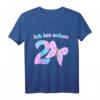 Kinder 2. Geburtstag Schmetterling T-Shirt für Mädchen – Süßes Geburtstagsgeschenk für kleine Prinzessinnen & Schmetterling-Fans