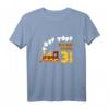 Kinder T-Shirt zum 3. Geburtstag - Buntes Lokomotiv-Design für Jungen und Mädchen, perfektes Geschenk für kleine Zug-Fans