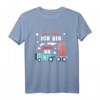 Kinder Zug T-Shirt zum 5. Geburtstag - Lustiges Eisenbahn Design für Jungen & Mädchen, ideales Geschenk für kleine Eisenbahn- und Zugliebhaber
